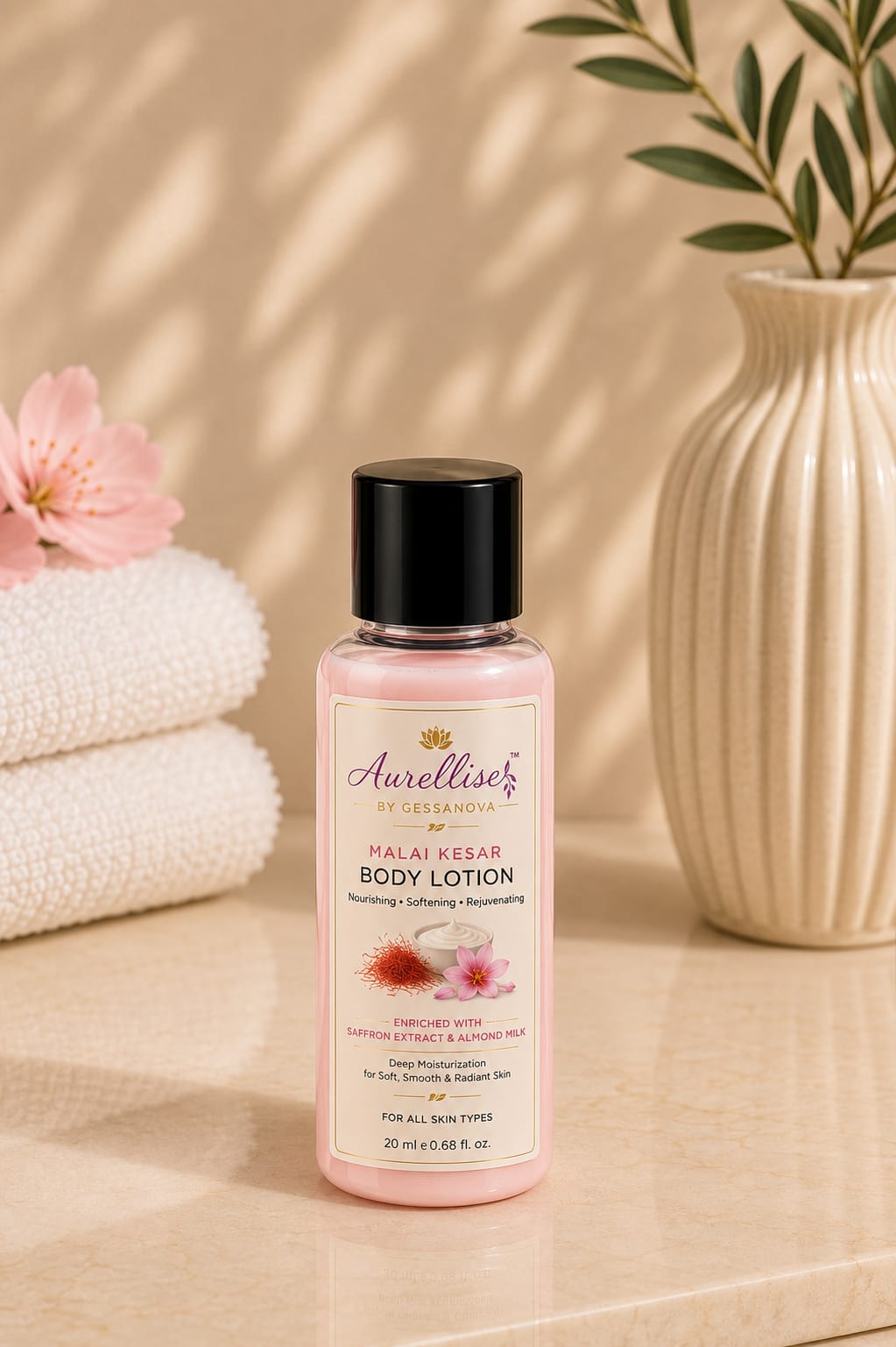 Aurellise Malai Kesar Body Lotion