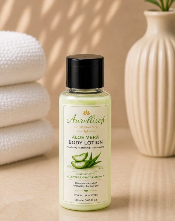 Refresh your skincare routine with a silky body lotion inspired by the soothing essence of Aloe Vera. It delivers everyday hydration, helping your skin feel smooth, comfortable, and naturally refreshed while enveloping it in a clean, uplifting fragrance.